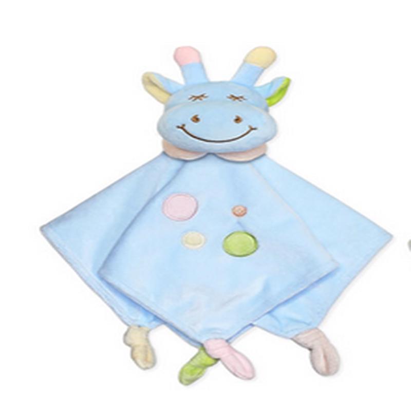 Blue Giraffe Comforter
