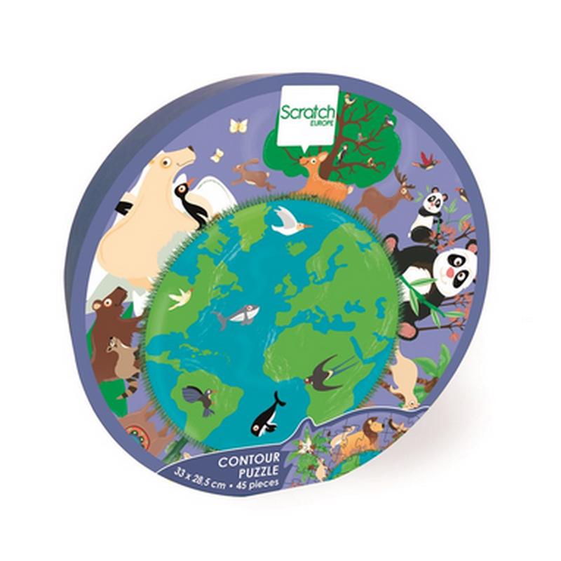 Compact Puzzle – World