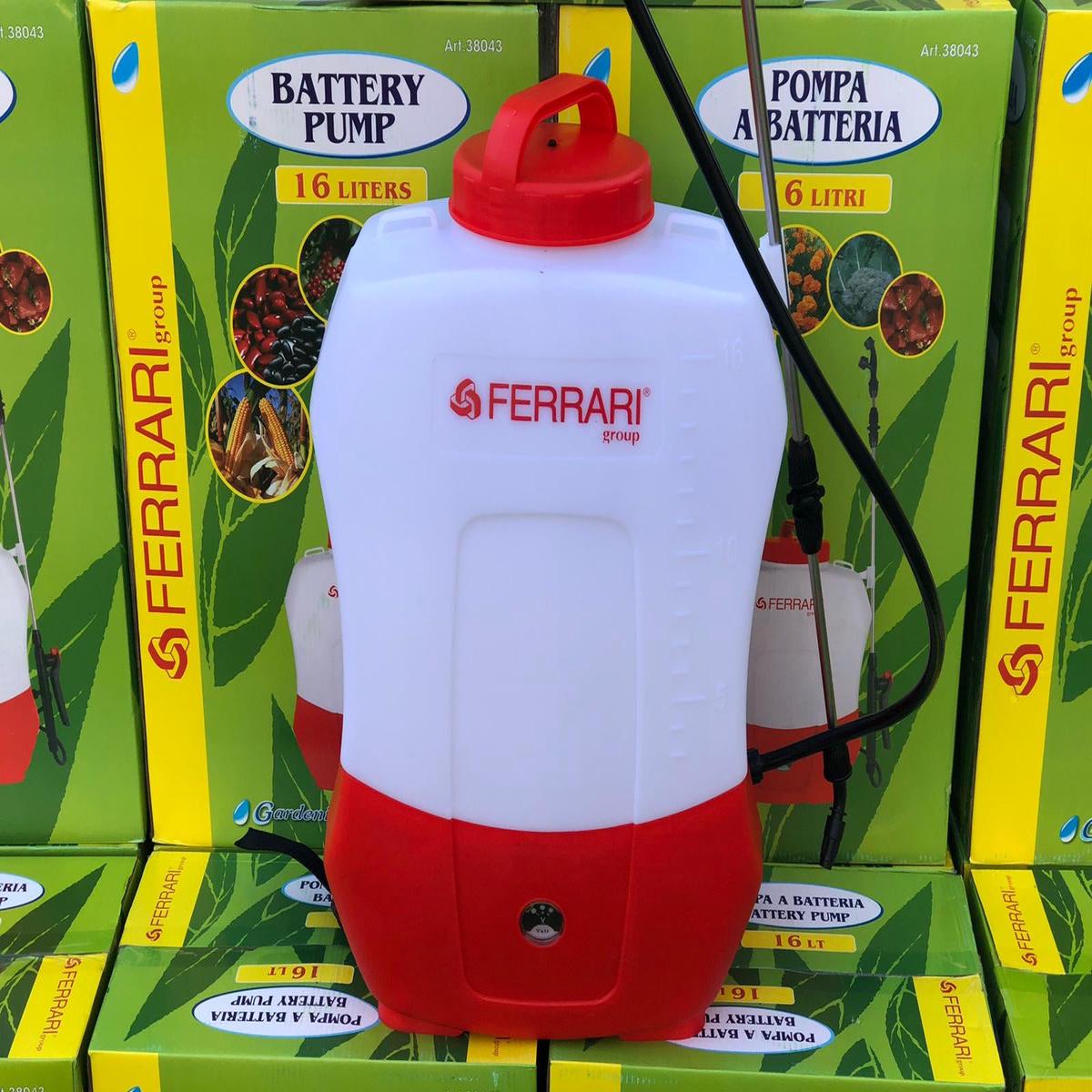 Battery pump