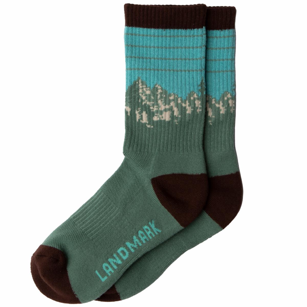 Alpine Summit Sock: Evergreen