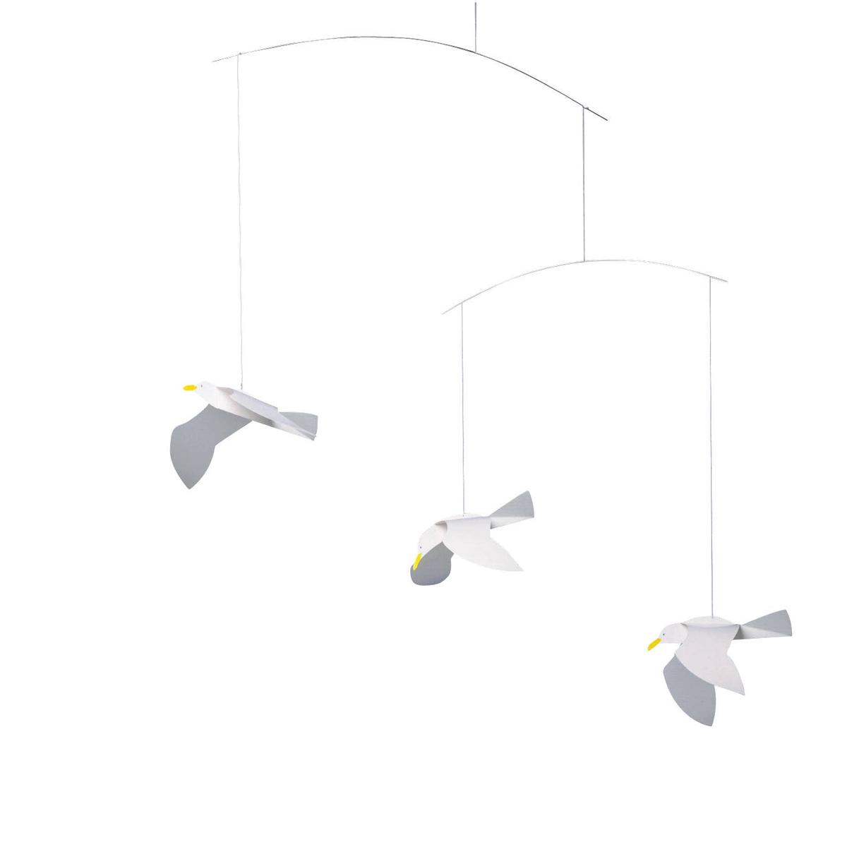 Soaring Seagulls