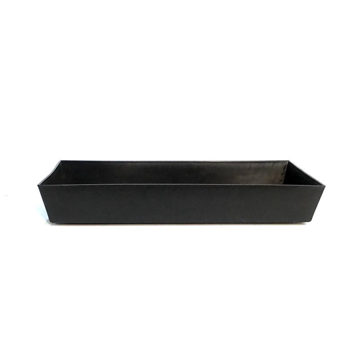 Planter Black Plastic Rectangle
