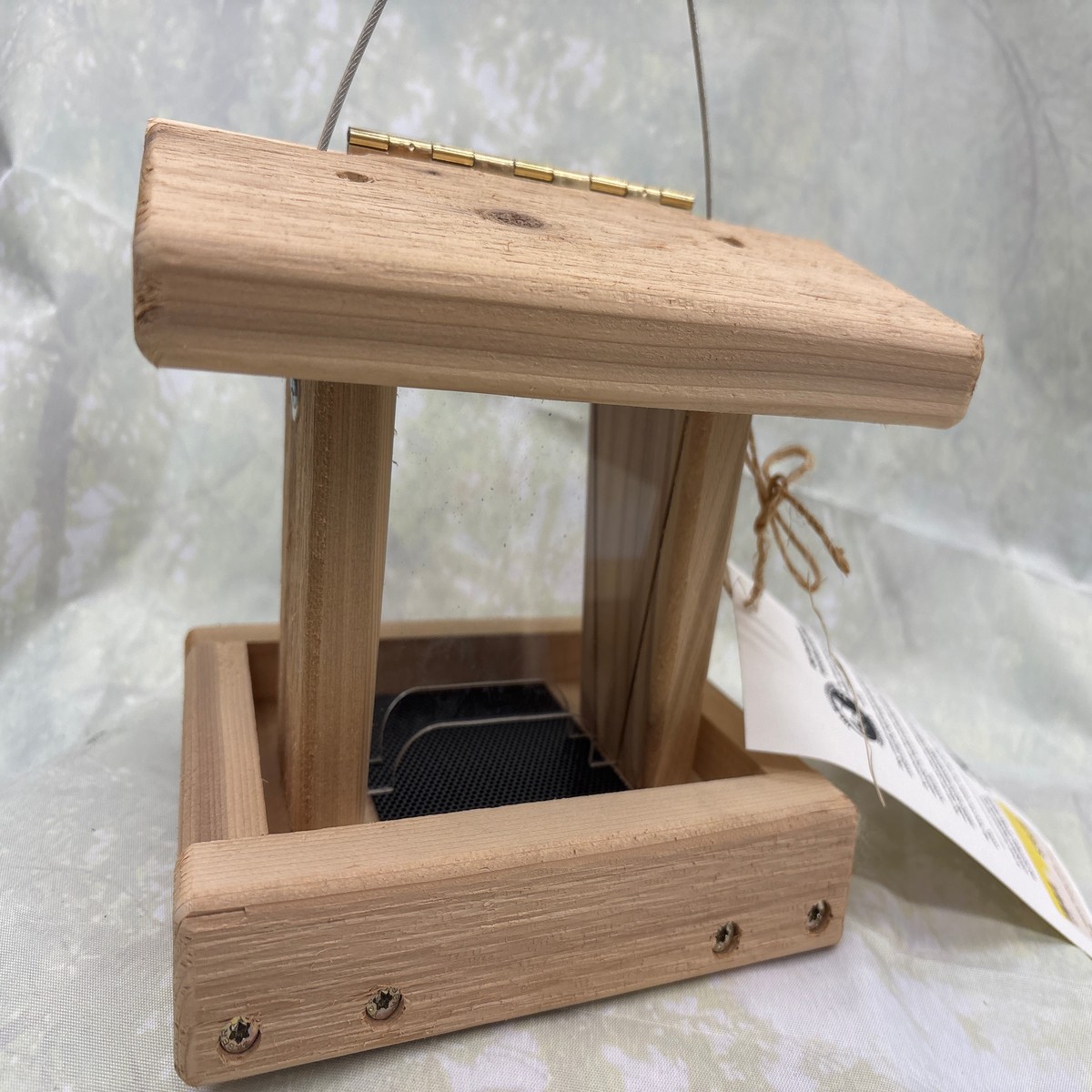Mini Hopper Feeder Cedar